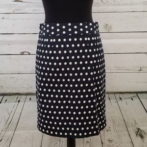 Banana Republic polka dot skirt